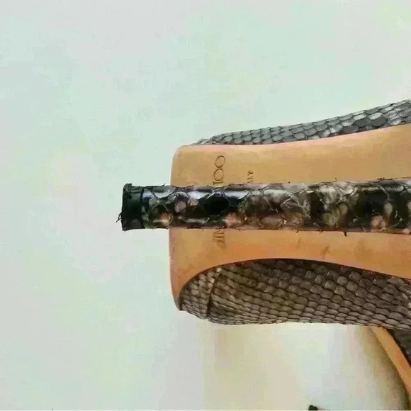Jimmy Choo Snakeskin Animal Print Pumps - Picture 9 of 9